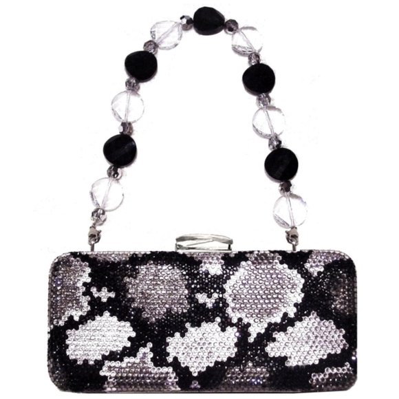 Kathrine Baumann Swarovski Crystal Snake Bag - Picture 1 of 10